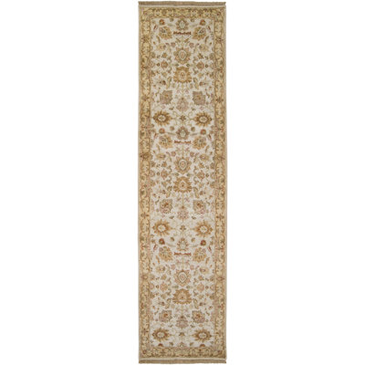 Harrell Wool Floral Indoor Rug