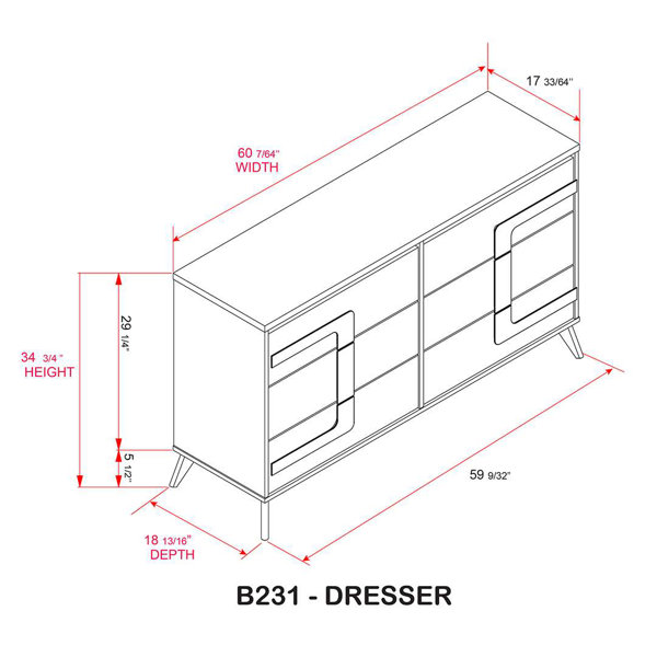 Dimensions du produit