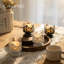 2 Piece Glass Metal Candlestick Set-1820466676