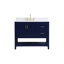 Ensemble de meuble-lavabo simple 42 po Scottsbluff-329134242