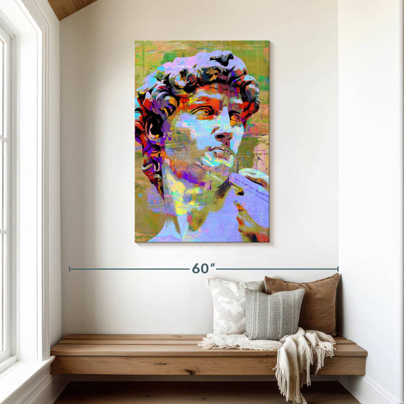 Leisha Michelangelo David I, H 45 po x l 30 po