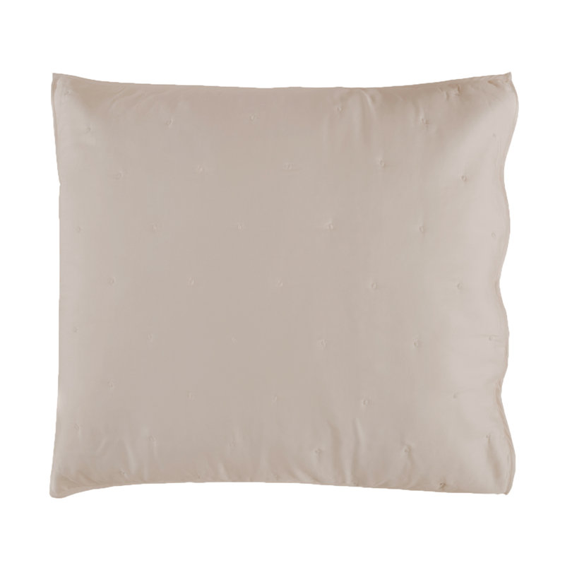Grace 100% Cotton Sateen Quilted Sham, King