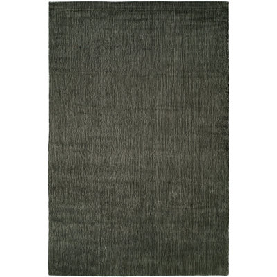 Area Rug in Dark Gray