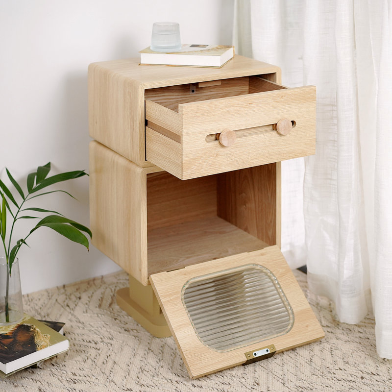 Table d'appoint avec rangement