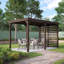 Basmala Solid Wood Pergola-2105740533