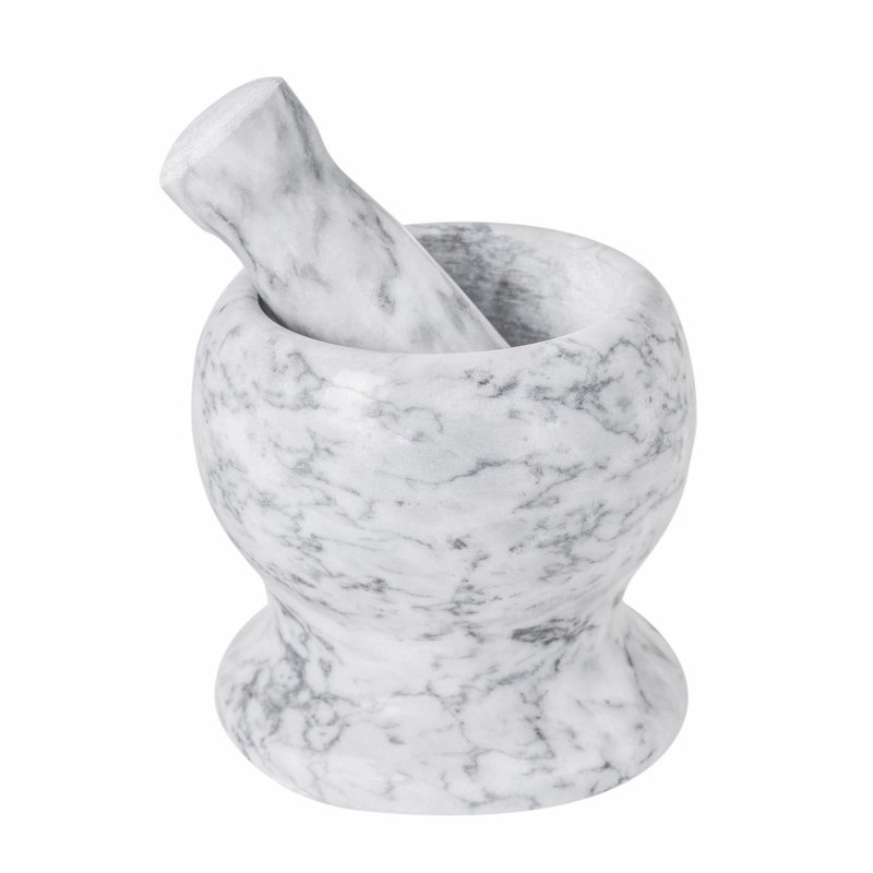 Marble Mortar And Pestle Set