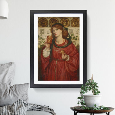 The Loving Cup by Dante Gabriel Rossetti - Picture Frame Painting