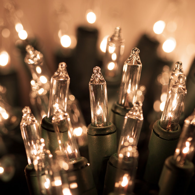 404.4'' String Lights, Green