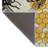 Yellow-Beige Themed Beehive and Bee Patterned Creative Modern Decorative Rug-1438702326