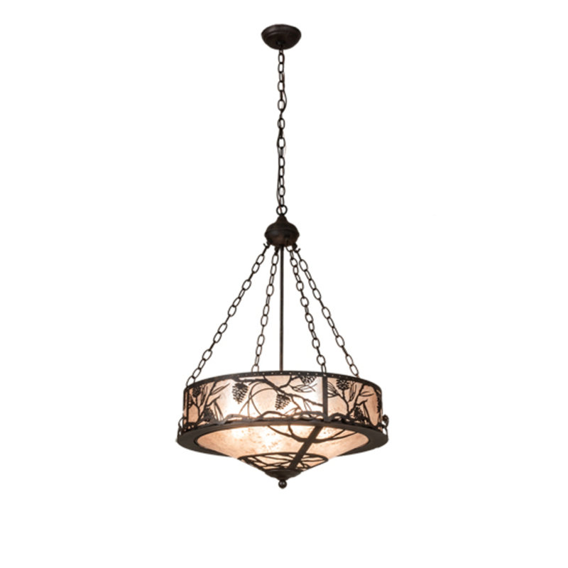 Whispering Pines 4 - Light Chandelier