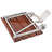 Sikora 15'' W Wood Shower Bench