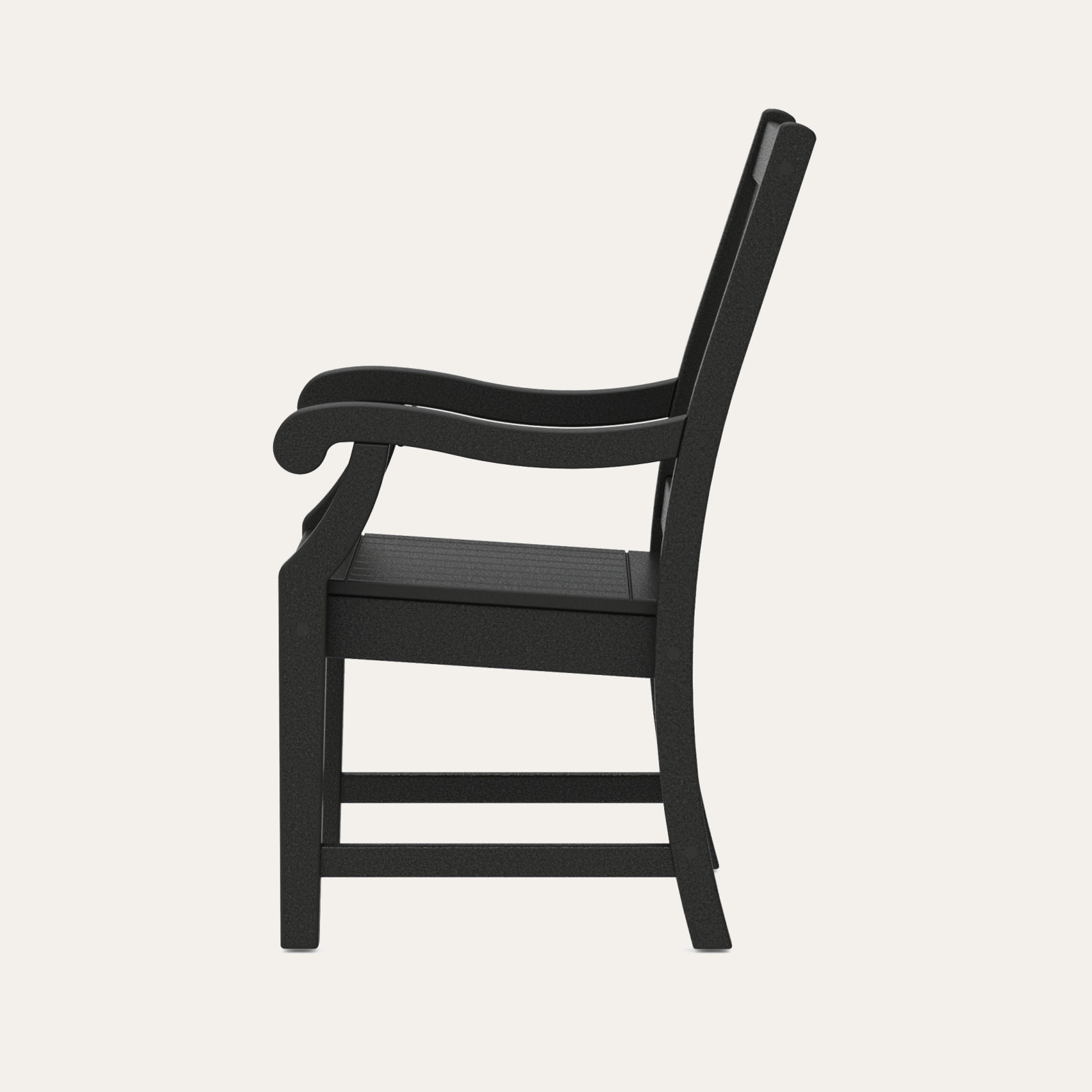 POLYWOOD® Verlyn Patio Armchair, Black