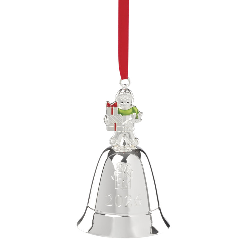 Lenox 2026 Musical Bell Silverplate Ornament