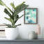 Dwaipayan Blue Shift I, peinture sur toile encadrée-1764030642-1773534433-1773534435