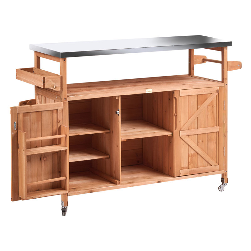 Fir Wood Potting Bench