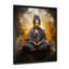 «Black and Gold Yogic Meditation - Yoga», impressions d'art mural-97203071-97203072