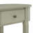 Elegant Retro Console Table with Curved Design and Smooth Glaze for Entryways-1564128846