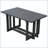 82" Extendable Trestle Dining Table with Two 12" Leaves