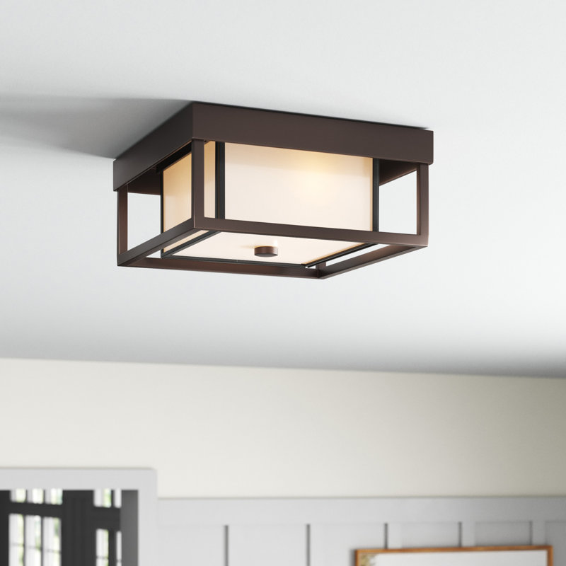 Wasson Glass Flush Mount