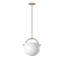Luminaire suspendu sphère 1 lumière Mikhail-401544839