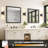 Modern Sconces Wall Lighting with Clear Glass Shade(Set of 2)