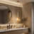 1-Light Antique Brass Mini Pendant, Contemporary Double-Layer Glass Suspended Lighting for Dining Room & Kitchen