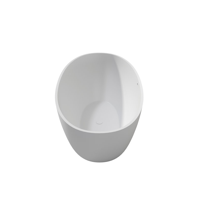 Baignoire profonde de qualité supérieure, Blanc mat