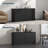 Buffet Cabinet With Storage, Coffee Bar Cabinet With 2 Doors And Adjustable Shelf, Modern Kitchen Buffet Sideboard For Living Room, Kitchen, Black-872859048