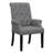 19.5'' H Tufted Upholstered Armchair-117195006-117195007