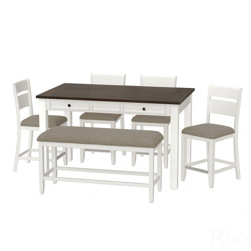 6 Piece Gathering Dining Set