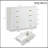 Modern Bedroom Dresser With 8 Drawers, Sturdy And Spacious Storage Solution For Bedroom And Beyond.-1956192401