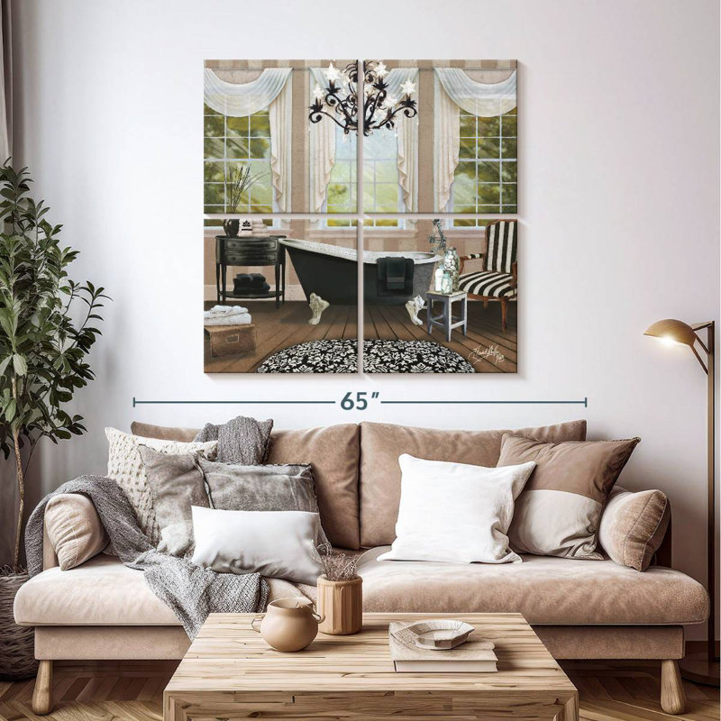 Kerrick Chandelier Bath I, 45'' H x 45'' W