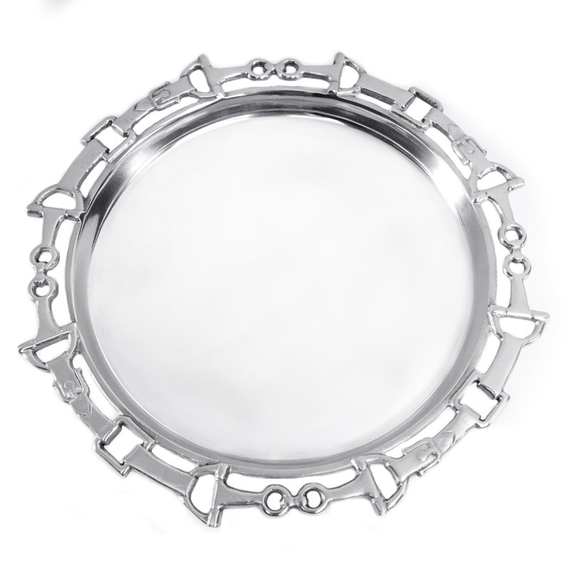 Equestrian Metal Tray