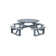 Octagonal 8 - Person 98" Long Picnic Table
