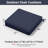 Outdoor Chair Seat Cushions，Water-Resistant Patio Chair Cushions With Handle And Non-Slip Bottom-392084180-392084189