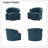Tinsleigh 31.5" Wide Genuine Leather Swivel Chair (Set of 2)-107097801
