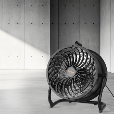 Ventilateur de plancher 14 pouces 3 vitesses 360 ° Tilt