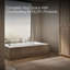 Archer 66" x 32" Drop In Soaking Acrylic Bathtub-1116214082