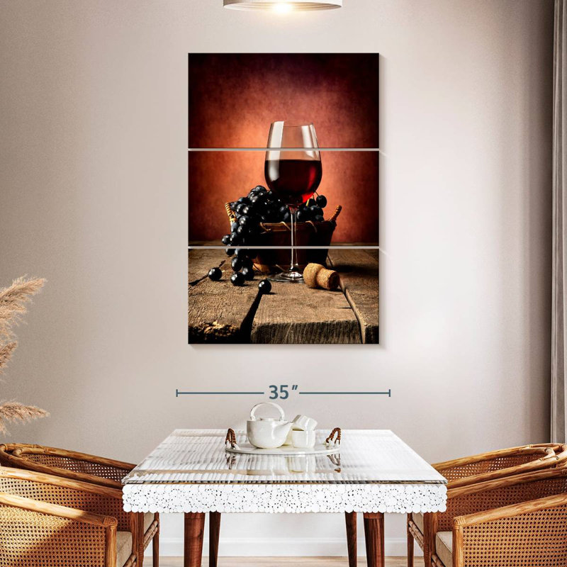 Yarlin Red Wine Classic, 50" H x 32" W