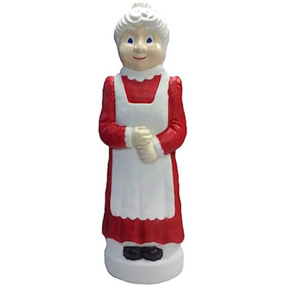 Grande statue de Noël en plastique moulé par soufflage de 40 pouces PMU