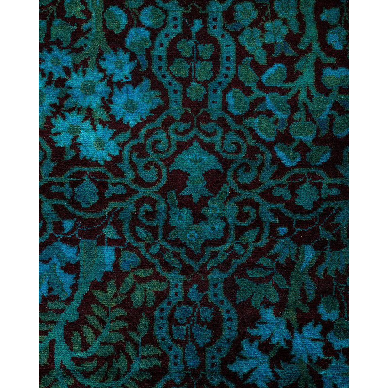 Fine Vibrance One-of-a-Kind 2' 7" X 12' 0" Hand Knotted Area Rug