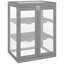 Wooden Mini Greenhouse Cold Frame - Small Greenhouse for Plants, Flowers, Dark Grey