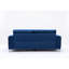 Wenona Blue Velvet Sofa