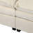 Chenille Sectional Sofa With Adjustable Armrest Pillows