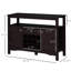 Buffet polyvalent et moderne avec plusieurs options de rangement pour la maison