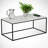 Adler 48" Trestle Rectangle Coffee Table