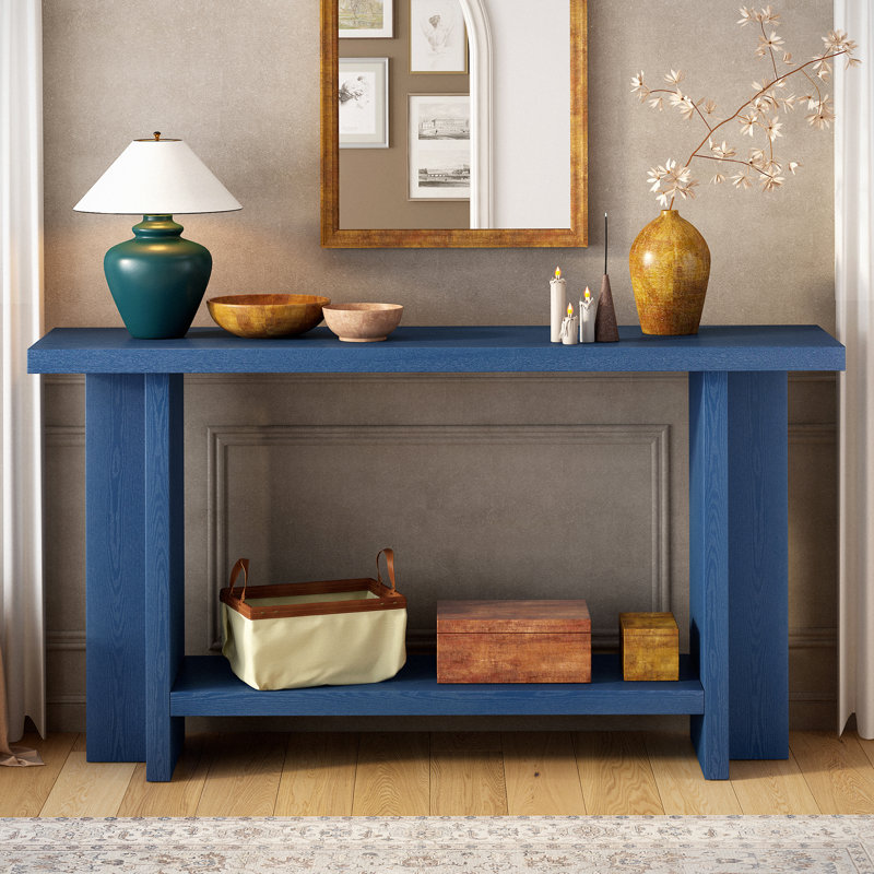 Console de 60 po Theresa, Bleu