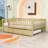 Wood Daybed with Twin Trundle and Guardrails-537538286-537538288