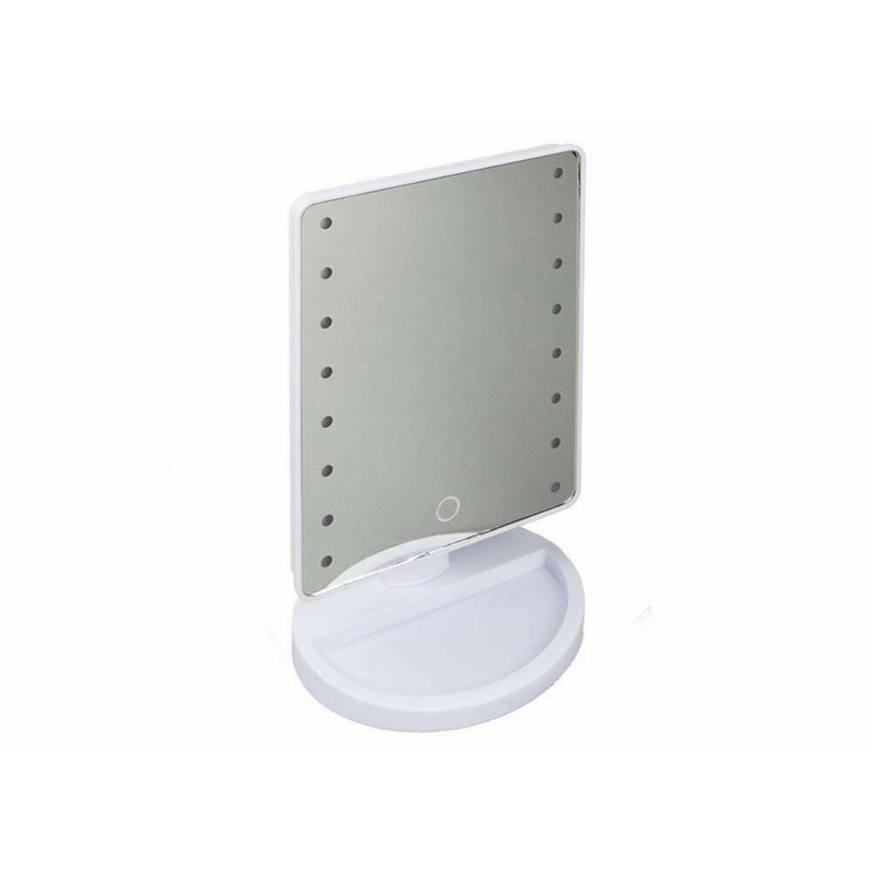 Lindfield Flat Floor Mirror, White