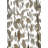 Ginkgo Leaf 6 - Light Champagne Metallic Cluster Pendant